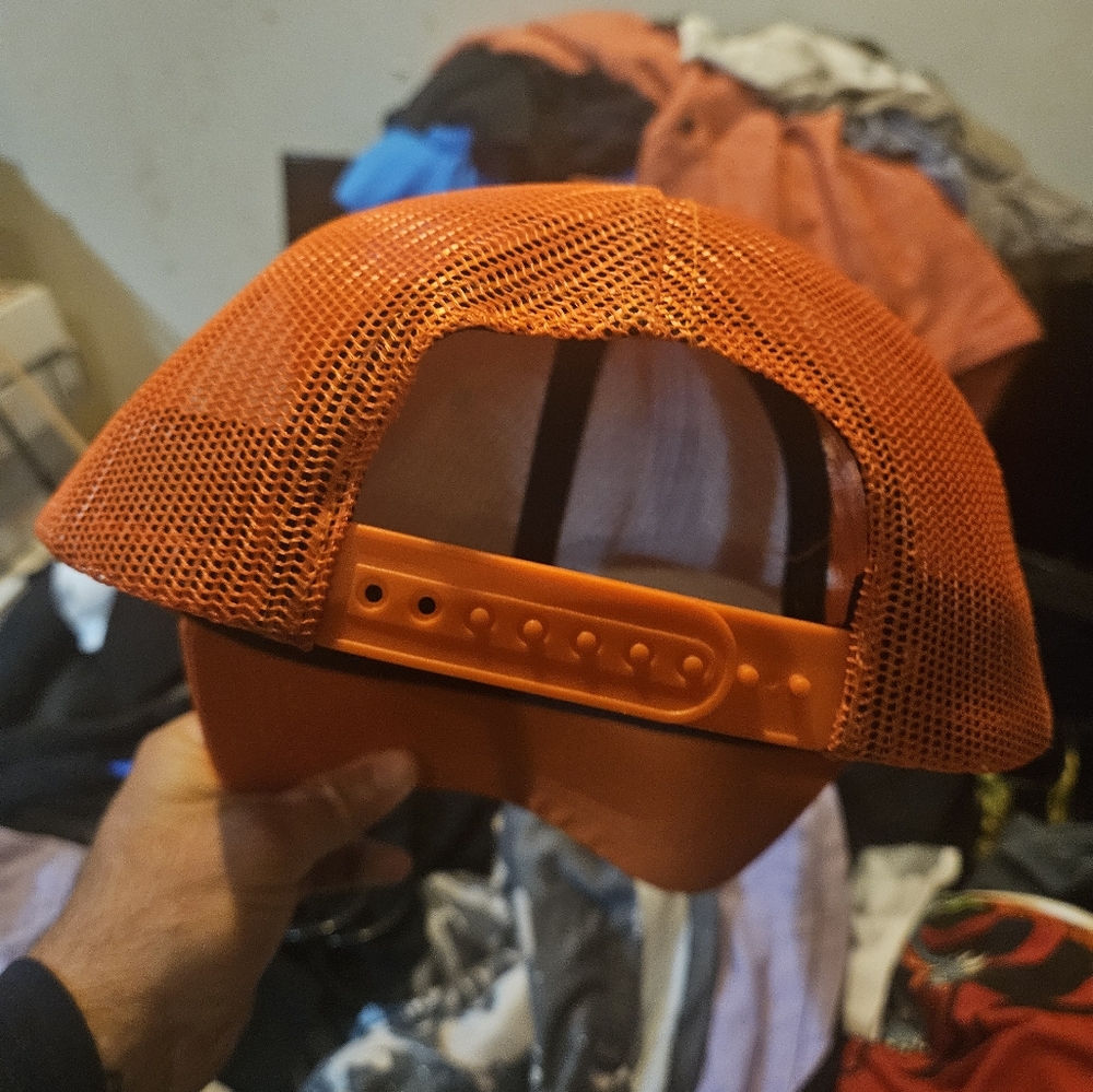 Sitka Hunter Orange Trucker Hat - Picture 5 of 5